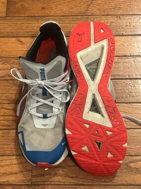 PUMA UltraRide Men Running Shoe 193753-03 Size 11 Grey Violet High Risk Vouge